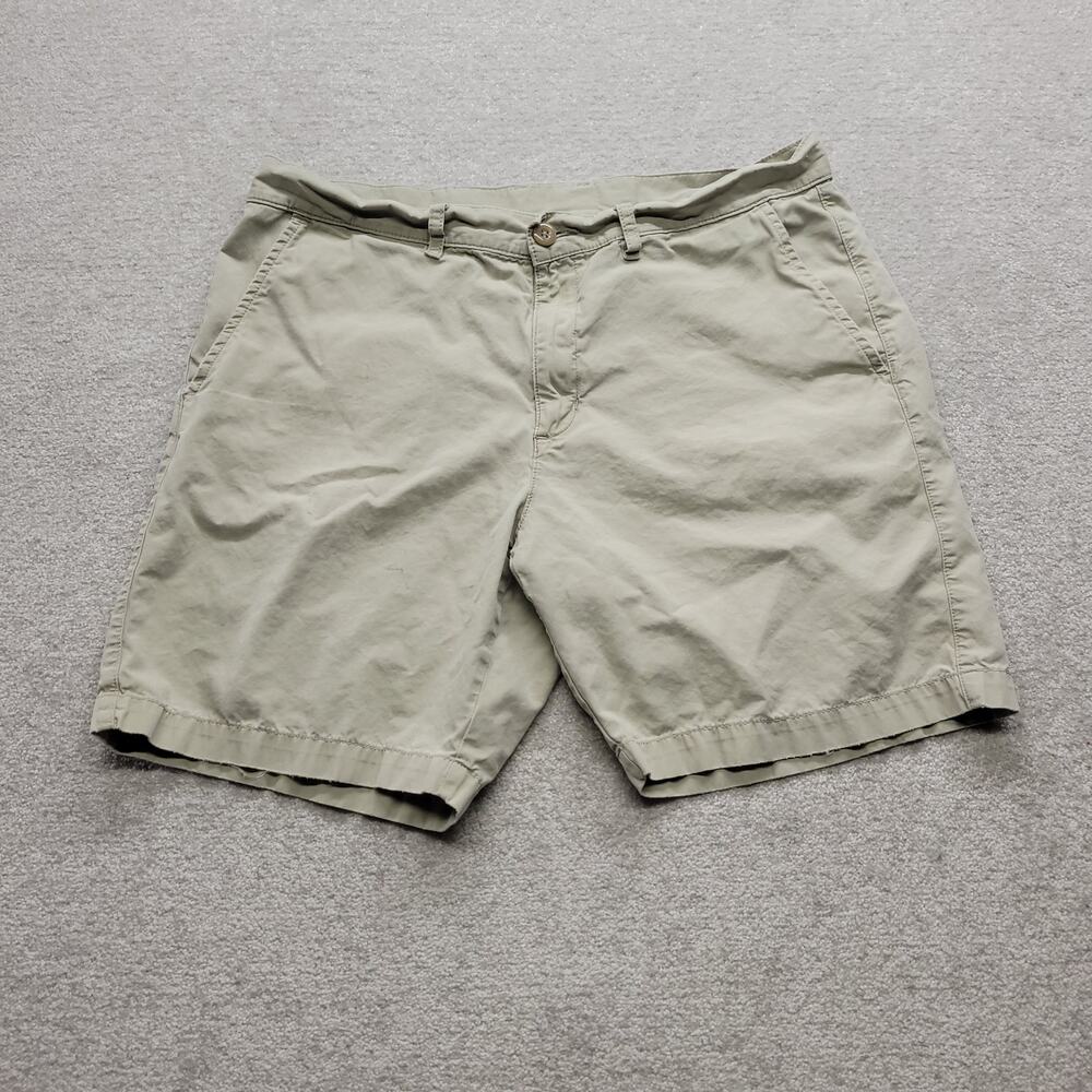 Patagonia Organic Cotton Men's 34 Khaki Chino Shorts Casual Outdoor